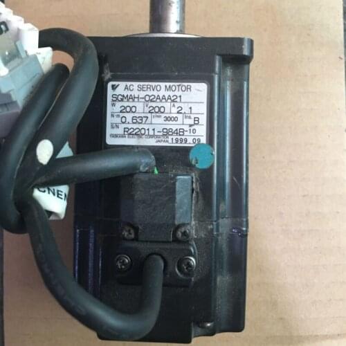 Used Tested Working SGMAH-02AAA21 AC SERVO MOTOR