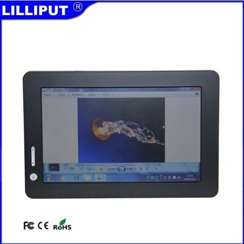 Lilliput UM-72/C/T 7 inch TFT LED USB Touch Screen Monitor Built-in Speakers, NOT VGA input just USB Input USB Monitor Displayer