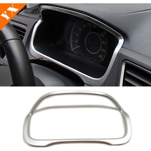 1pcs for Honda CRV CR-V ABS Matte Car Front Dashboard Frame Panel Sticker Cover Trim 2012 2013 2014 2015 2016 Accessories