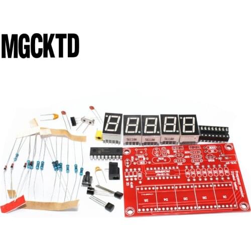 DIY Kits RF 1Hz-50MHz Crystal Oscillator Frequency Counter Meter Digital LED tester meter