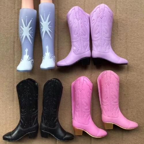 Original Licca Doll Shoes White Blue Black Pink Purple Color Doll Dressing Decors 1/6 New Personality Doll Boots Shoes Sandals