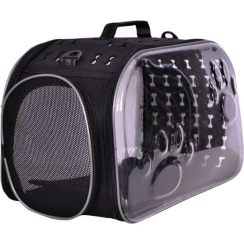 Transparent Black Cat-dog Carrier Bag PT6000