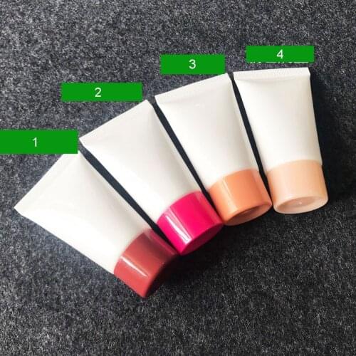 30g empty white plastic soft tube for cosmetics packaging,1oz sample container bottles ,cream cosmetic container, 30ml bottles