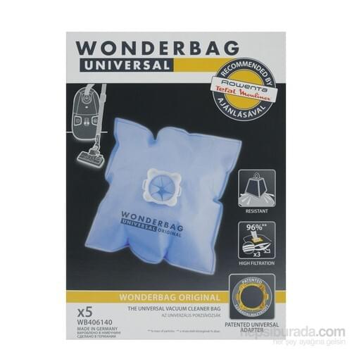 Rowenta Wonderbag Universal Original Dust Bag (1 Package 5 Pcs)