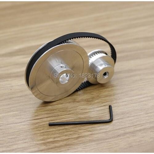 Timing Belt Pulley GT2 36teeth 72teeth Reduction 1:2/2:1 3D printer accessories belt width 6mm Bore 8&6mm