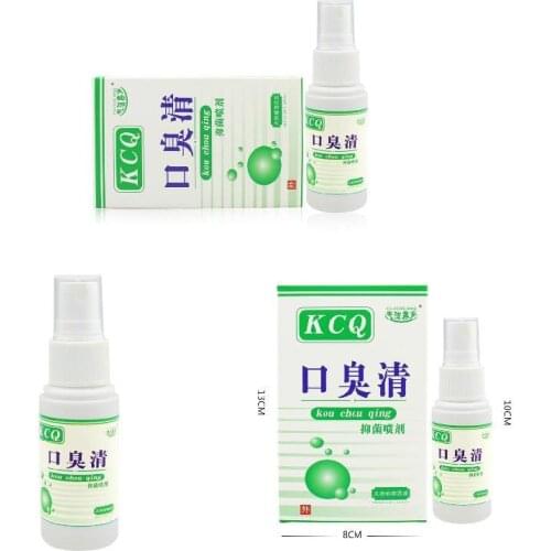 Mouth Spray Breath Freshener Oral Spray Herbal Fresh Breath Remove Smoke Breath Treatment of Bad Breath Small Portable NN