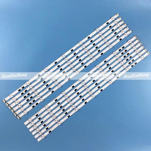 LED Strip 7+7leds For Samsung 58'' 2014SVS58 DMGE-580SMA-R3 DMGE-580SMB-R3 BN96-32771A BN96-32772A UN58H5202 UN58H5200 UN58H5203