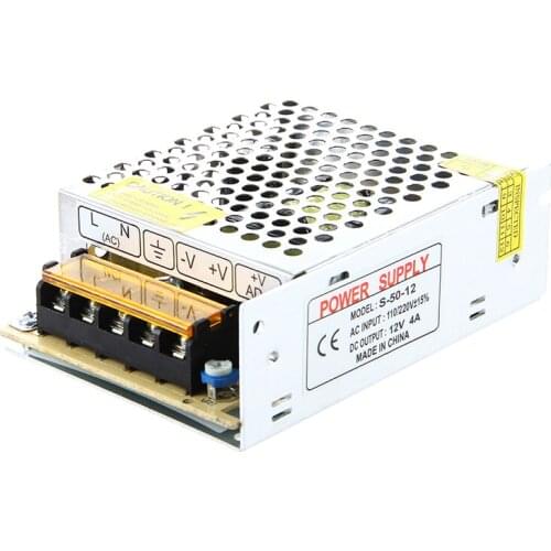 LED Transformer Electronic Transformer 50W 4A 100-220V AC To 12V DC