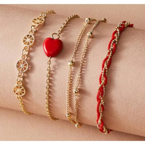 Красные браслеты Uotix China At AliExpress