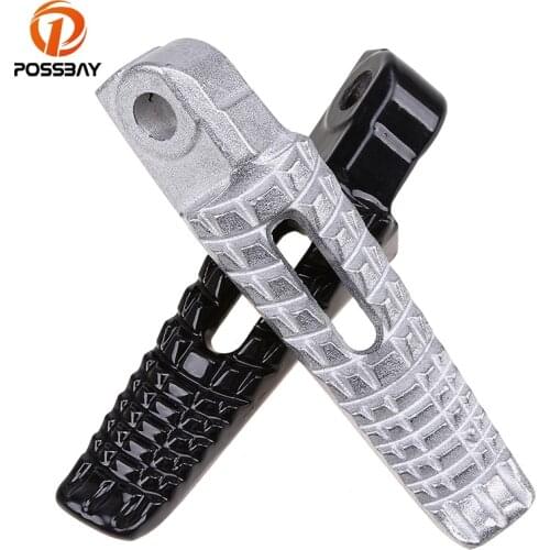 POSSBAY Vintage Motorcycle Foot Rest Motocicleta Footrest Pit Bike Motocross Foot Pegs For ATV Suzuki GSXR 1000 2005-2014