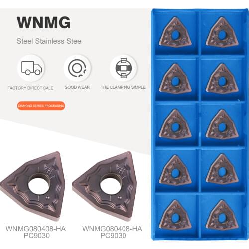 WNMG080404 WNMG080408 HA PC9030 high quality carbide Inserts External Turning Tool CNC lathe Tools Turning Inserts