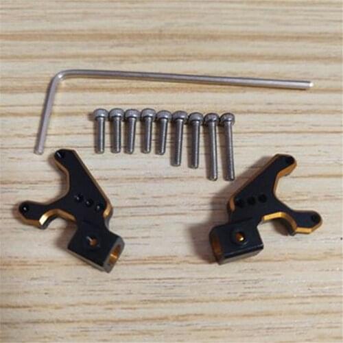 RC Aluminum Alloy Rear Shock Absorber Bracket Mount for SCX24 90081 RC Crawler Car Upgrade Kits