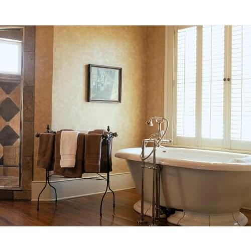 Custom Basswood Plantation Shutters Wooden Blinds Solid Wood Shutter Louvers PS271