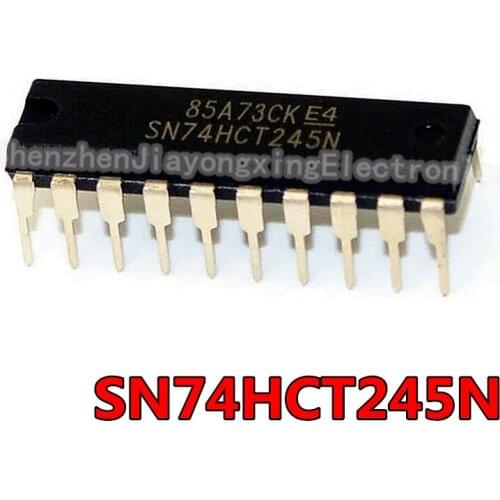 10PCS SN74HCT245N DIP20 SN74HCT245 DIP 74HCT245 74HCT245N DIP-20 new and original IC