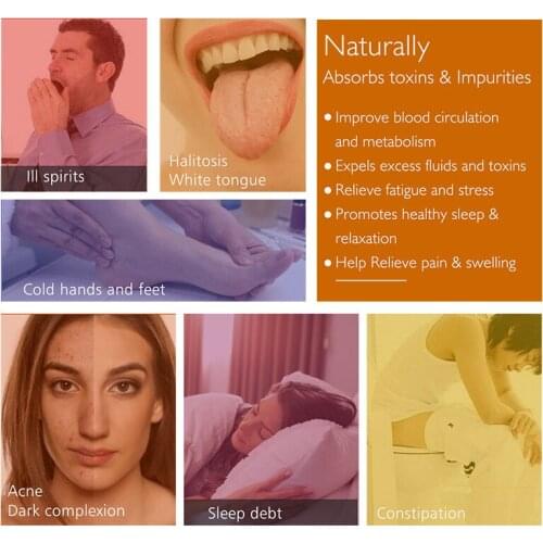 10 Pcs Foot Care Magic Patch Stress Relief Relaxation Body Healthy Care for Sleeping A7