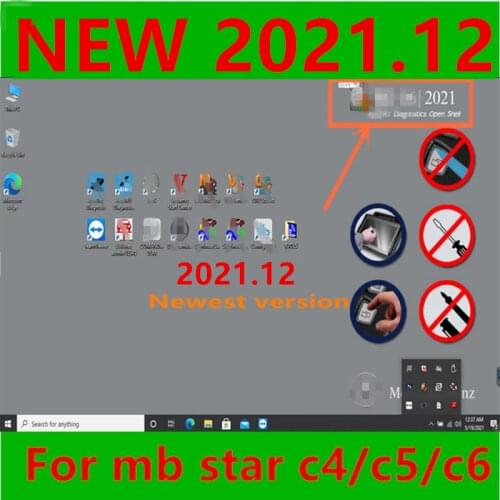 2021.6 MB Star Xentry Software Diagnostic for C4/C5/C6 with 360G SSD/320GB HDD Xentry 2021 DASremote install and activate