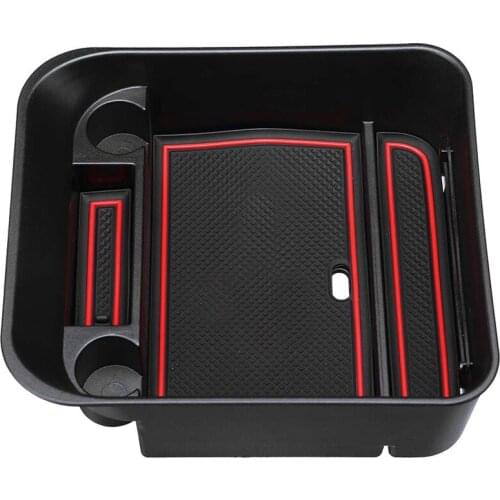 Car Organizer Central Car Storage Box Armrest Container Box For Land Rover Discovery 4 2010-2016 Auto Interior Accessories