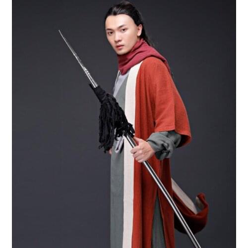 Film TV serial shuihuzhuan ancient Four masterpieces heroes same style cotton and hemp men martial arts swordsman troupe group