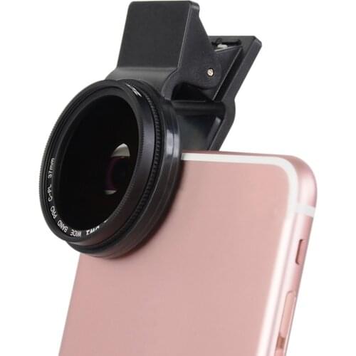 ZOMEi 37MM CPL Lens Filter Professional Cell Phone Camera Filter for cellphone universal filter + clip