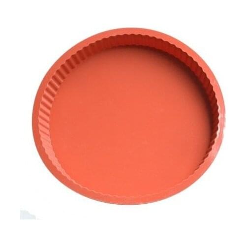 10 Inches Flexible Silicone Cake Baking Mold Cake Pan Pizza Mold Big Round Pan Bread Loaf Mould