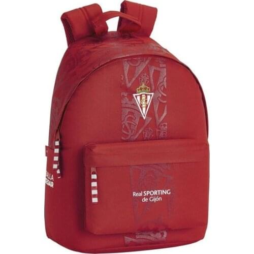 Laptop Backpack Real Sporting de Gijón 14,1'' Red