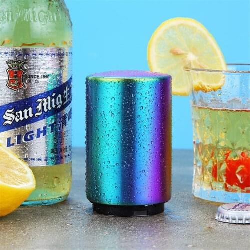 Kitchen Bar Stainless Steel Bottle Opener Beer Opener Automatic Magnetic Beer Openers destapadores de cerveza Wine Opener Tool