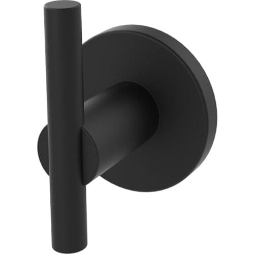 Matt Black Stainless Single Robe Hook