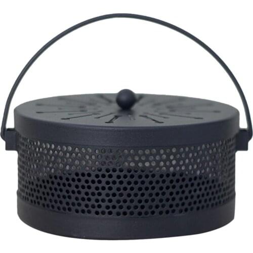 Metal Mosquito Coil Holder Retro Iron Mosquito Repellents Incense Burner For Traval Indoor Outdoor Home Decoration Accessories