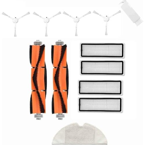 Accessory Set Rags Brush Roller HEPA Filter for Xiaomi Mijia 1C STYTJ01ZHM Mi Robot Vacuum Mop Spare Parts