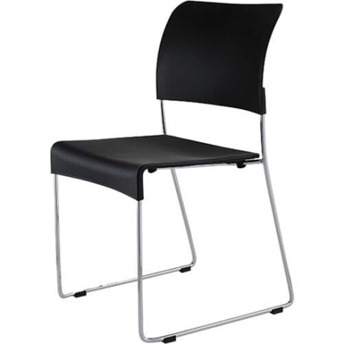 Set of 4 Modern Design Dining Chair High Quality PP Material Back And Seat Metal Base Smooth Edges for Kitchen Dining Room