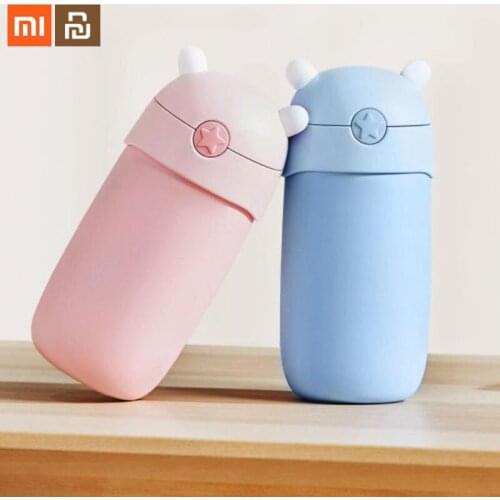 New xiaomi mijia rice rabbit childrens mug 6 hours insulation cold food grade material 316L stainless steel liner Smart home