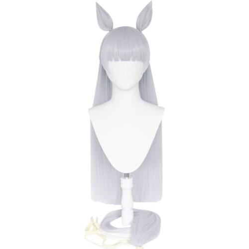 Pretty Derby Gold Ship Cosplay Wig Heat Resistant Synthetic Hair Carnival Halloween Party Props