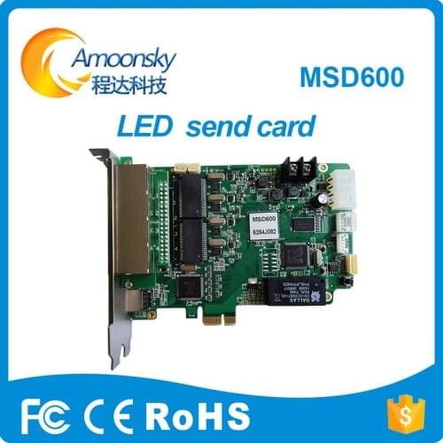 Nova full color control card led full color display control card nova msd600 sending card