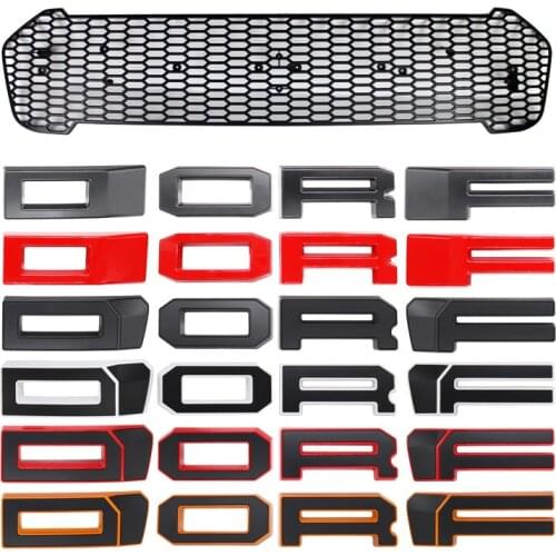 Raptor Grille Modified Grill Front Bumper Mesh Fit For RANGER 2019-2020 T8 PX3 MK3 XL XL+ XLS XLT Limited WILDTRAK Pickup Trucks