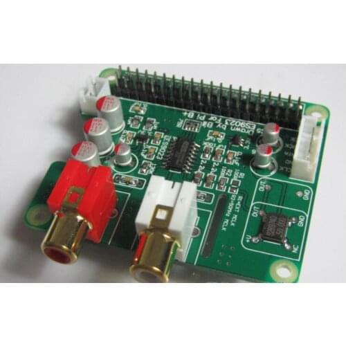Raspberry I2S HiFi DAC ES9023 Expansion Board Decode Board Encoder for Raspberry pi B