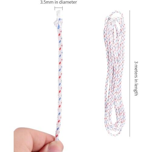 3.5mm gasoline engine start rope accessories small parts starter start rope start pull wire household items