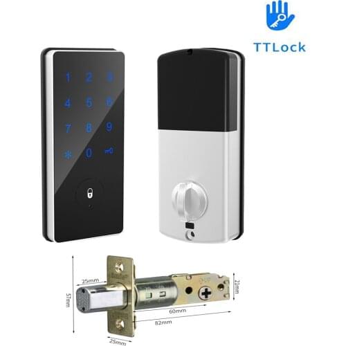 TTLock Bluetooth Remote Control Password Code Number Automatic Lock With Key