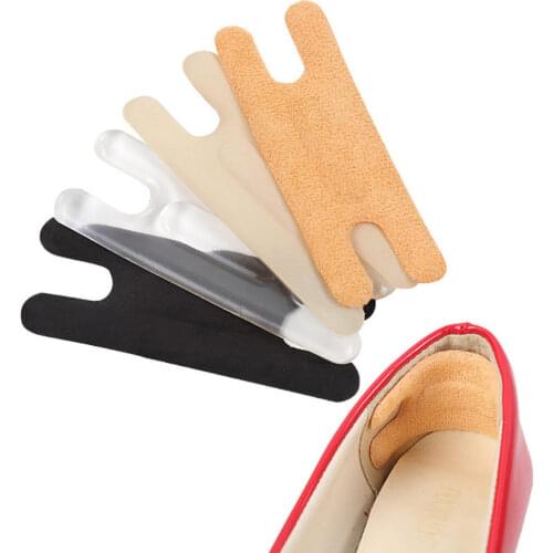 Thickened Silicone Invisible Heel Protector Sticker Heel Pain Anti Friction Heel Liner Strip High Heeld Shoes Insoles Foot Care