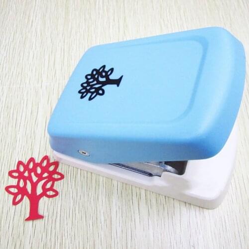 High quality hollow tree design hole punch scrapbooking plant shaped embossing device DIY paper cutter Craft gift trees puncher