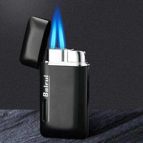 2020 new Metal Lighters Personality Creative Mens Windproof Gas Lighter Small Spray Gun Cigar Butane Lighters Cigarette Lighter