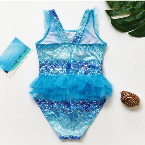 New 2020 Girls swimwear 1~10Years Girls Swimsuit Children Swimming Dress Kids Beach wear Bathing suit -SW331/332