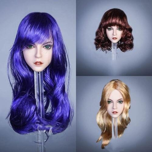 Pre-sale 1/6 Hair Ttransplant Female Head Carving YMT031 Alice Suitable for TBL PH Coated Female Body