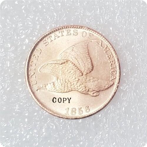 1856,1857,1857 United States "Flying Eagle Cent" 1 Cent Copy Coins