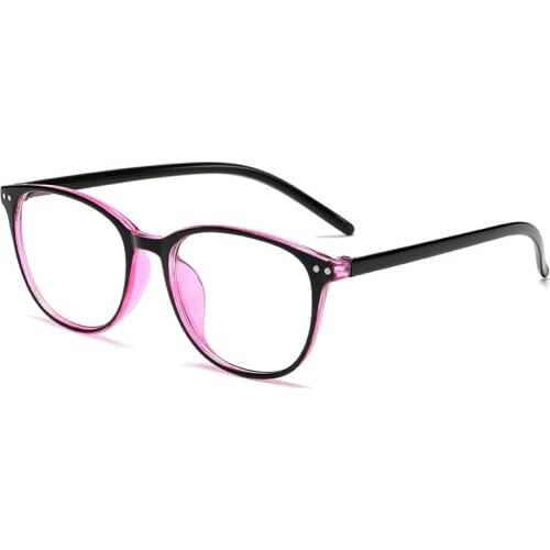 2021 Female Male Classic Vintage Anti-blue Light Myopia Glasses -0.5 -1.0 -1.5 -2.0-2.5 -6.0 Frame Unisex Reading Glasses