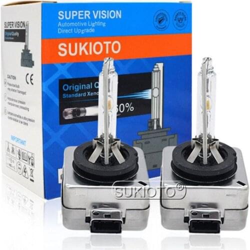 SUKIOTO Factory Direct high quality D1S hid bulb D2S D3S D4S original xenon bulb replacement Genuine Design 100% match D1S Xenon