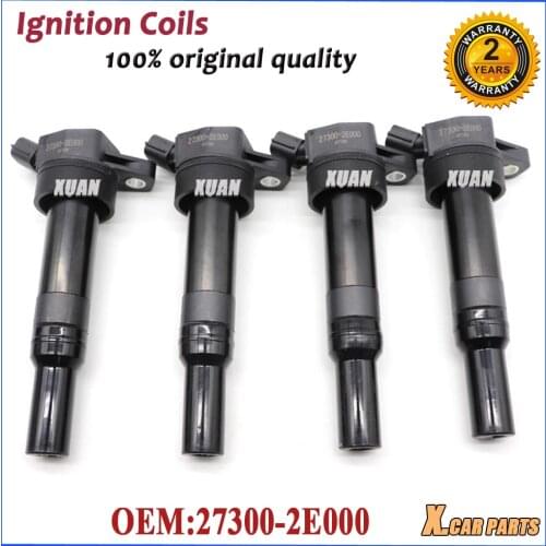 27300-2E000 Car Ignition Coils For Hyundai Elantra Kia Soul Forte 1.8L 2.0L 2011 2012 2013 2014 27300 2E000 273002E000