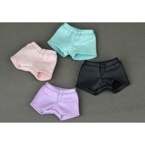 Accessories Pink purple green black Sock Stockings Casual Short Pant Trousers For BB 1:6 Doll BBI00522