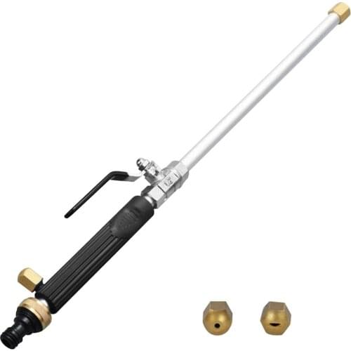 Car High Pressure Water Gun Kit 46cm Jet Garden Washer Hose Wand Nozzle Sprayer Watering Spray Sprinkler Cleaning Tool