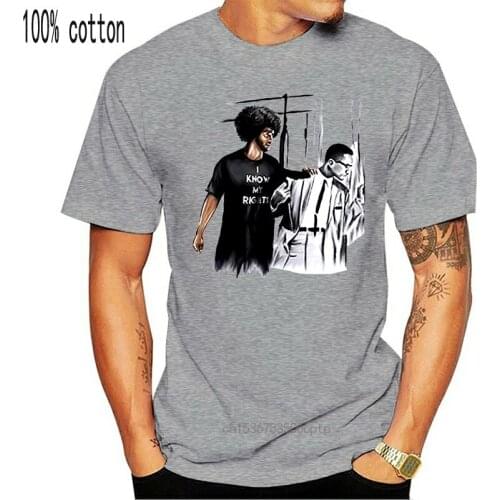 Colin Kaepernick Malcolm X - I Know My Rights - Unisex White T-Shirt Harajuku Tee Shirt
