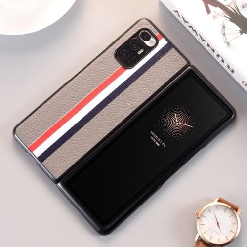 Genuine Leather Case New Product Launch Case For Mi Mix Fold 5G Case For MixFold 5G Case Mixfold